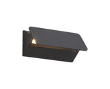 CAL1027 Calaeno Wall Lamp 5W LED IP54 Indoor/Outdoor Use in a Anthracite/Frosted Finish