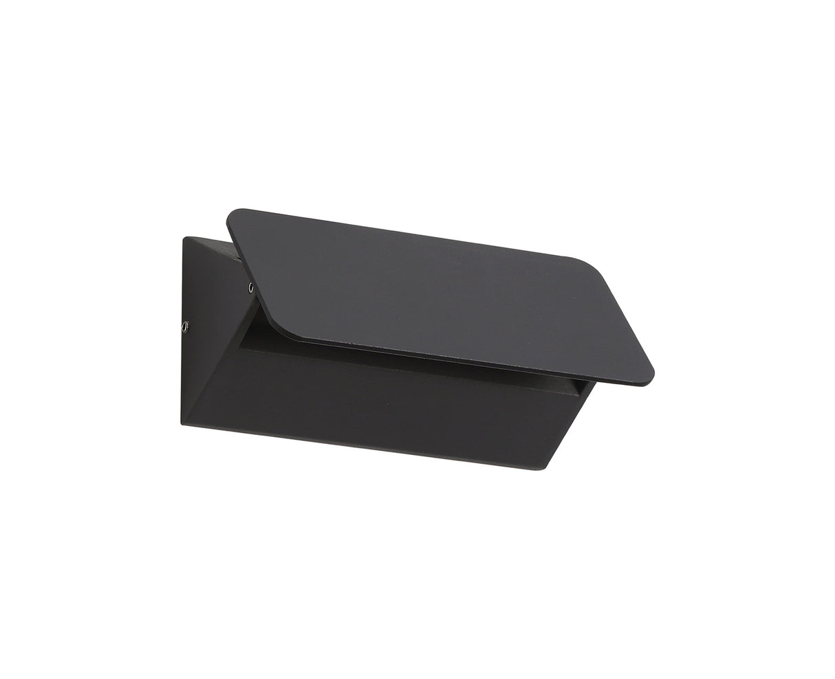 CAL1027 Calaeno Wall Lamp 5W LED IP54 Indoor/Outdoor Use in a Anthracite/Frosted Finish