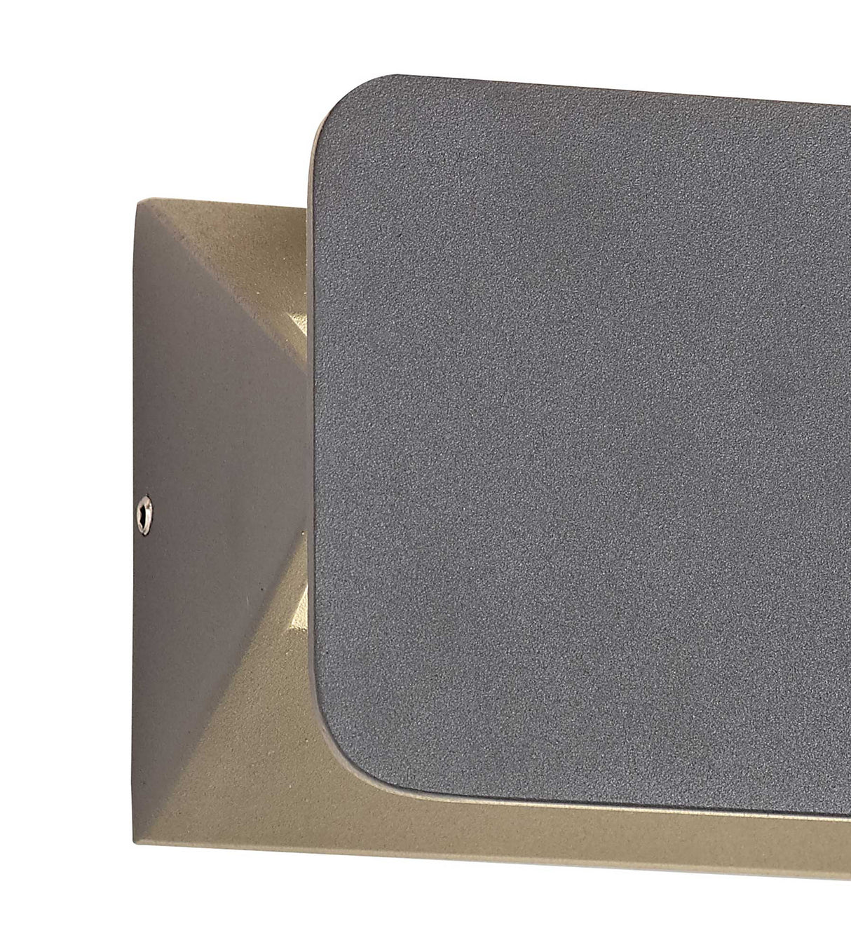 CAL1027 Calaeno Wall Lamp 5W LED IP54 Indoor/Outdoor Use in a Anthracite/Frosted Finish