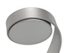 CAP0507 Capella Wall Lamp Right 10W LED in a Chrome/Silver/Frosted Finish