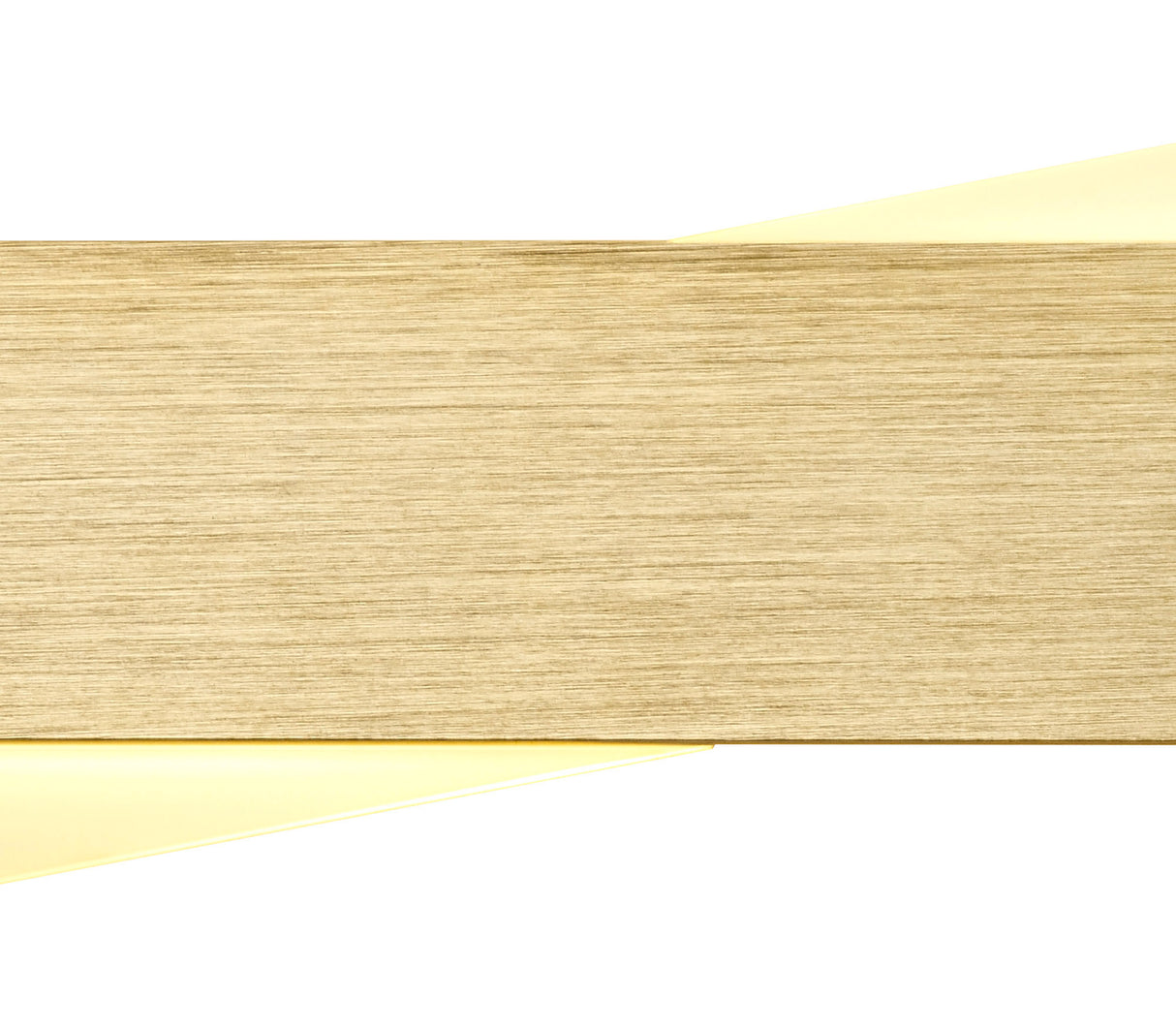 CEI3407 Ceibo Wall Lamp 8W LED in a Brushed Gold/Frosted White Finish