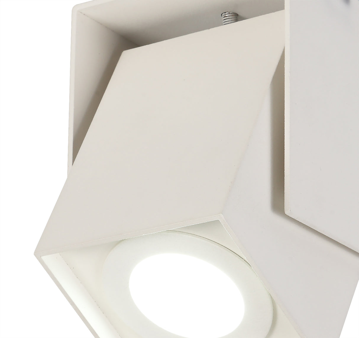 DEB0837 Debani Adjustable Spotlight 1 Light in a Sand White Finish