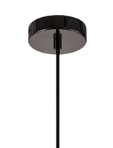 DSI0617 Dsiban Large Pendant 1 Light in a Black Nickel Finish