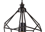 DSI0617 Dsiban Large Pendant 1 Light in a Black Nickel Finish