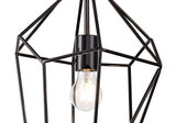 DSI0617 Dsiban Large Pendant 1 Light in a Black Nickel Finish