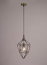 DSI1317 Dsiban Medium Pendant 1 Light in a Antique Brass Finish