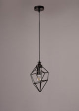 DSI8317 Dsiban Small Pendant 1 Light in a Black Nickel Finish