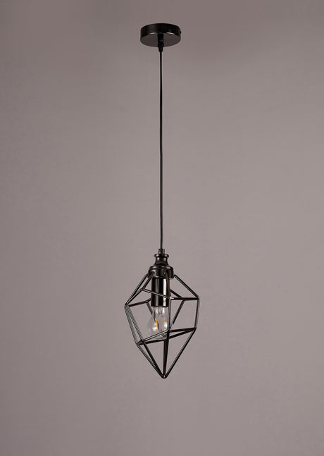 DSI8317 Dsiban Small Pendant 1 Light in a Black Nickel Finish