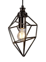 DSI8317 Dsiban Small Pendant 1 Light in a Black Nickel Finish