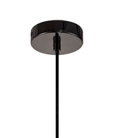 DSI9517 Dsiban Medium Pendant 1 Light in a Black Nickel Finish