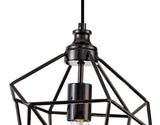 DSI9517 Dsiban Medium Pendant 1 Light in a Black Nickel Finish