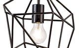 DSI9517 Dsiban Medium Pendant 1 Light in a Black Nickel Finish