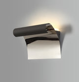 DUB6737 Dubhe Wall Lamp 12W LED in a Sand Anthracite/Chrome/Frosted Finish