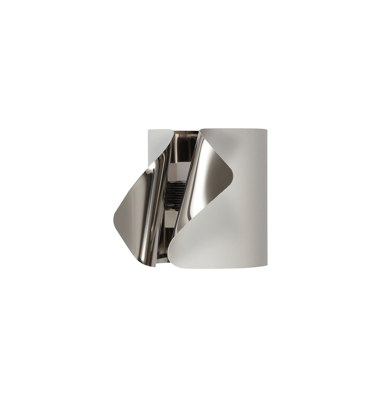 ELK6637 Elkur Wall Lamp 7W LED in a Sand White/Chrome/Frosted Finish