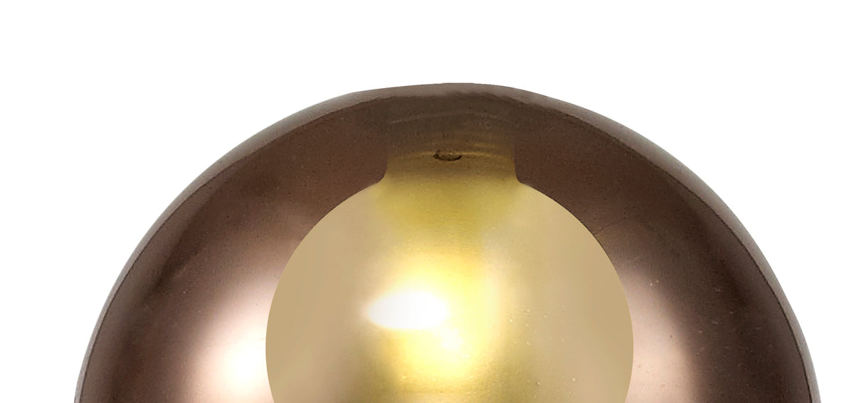 ELL0467 Ella 1 Light Ceiling Pendant Polished Chrome/Copper