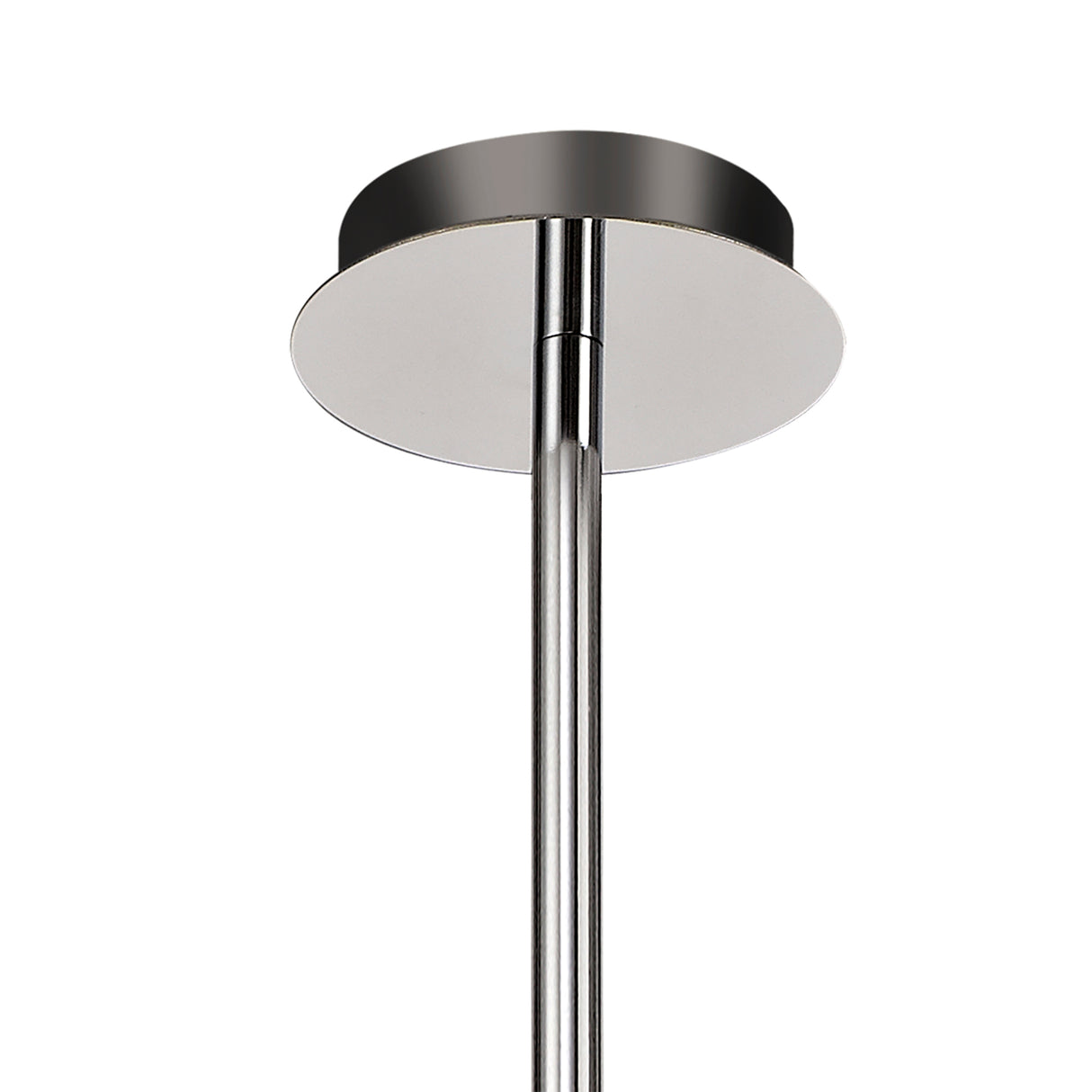 FUL7408 Fulu Pendant 16 Light in a Chrome/Smoked/Frosted Finish