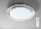 FUN0907 Funi 36W LED Dimmable Ceiling Light in a White/Opal White Finish