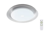 FUN0907 Funi 36W LED Dimmable Ceiling Light in a White/Opal White Finish