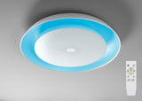 FUN0907 Funi 36W LED Dimmable Ceiling Light in a White/Opal White Finish