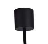 GIN3467 Ginan Flexible Ceiling 1 Light in a Satin Black/Brushed Copper Finish