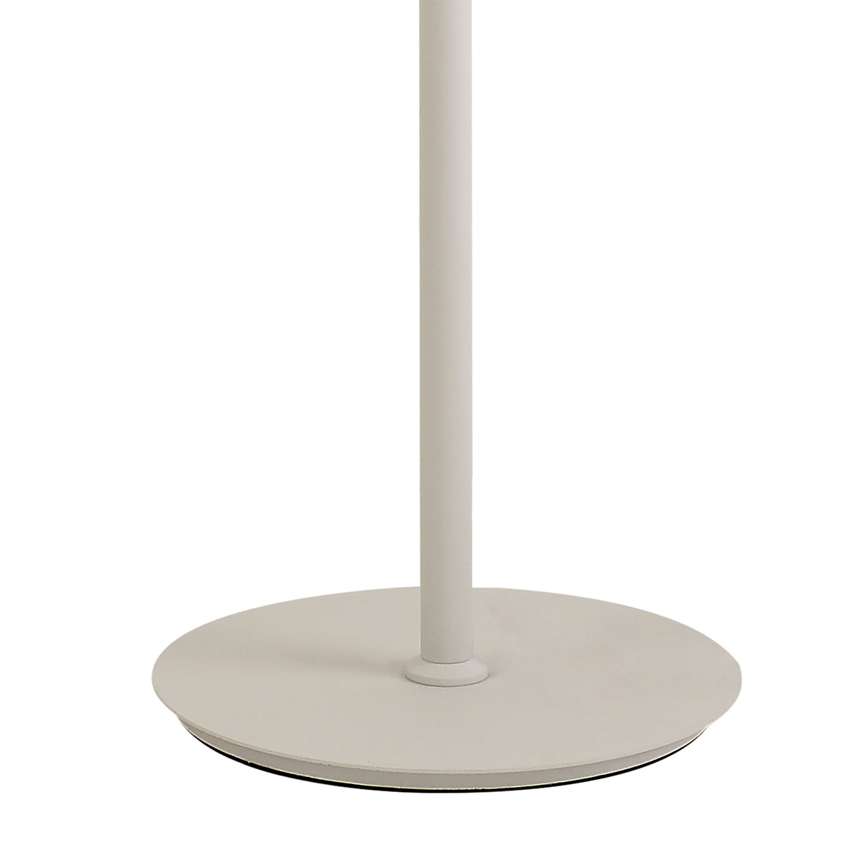 GIN6567 Ginan 163cm Flexible Floor Lamp 3 Light in a Satin White/Satin Nickel Finish