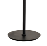 GIN9467 Ginan 163cm Flexible Floor Lamp 3 Light in a Satin Black/Brushed Copper Finish