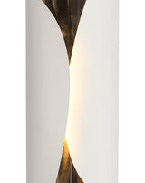 IMA0737 Imai Wall Lamp 7W LED in a Sand White/Chrome/Frosted Finish