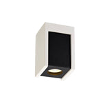 ITA9317 Itan Square Ceiling 1 Light in a White Paintable Finish