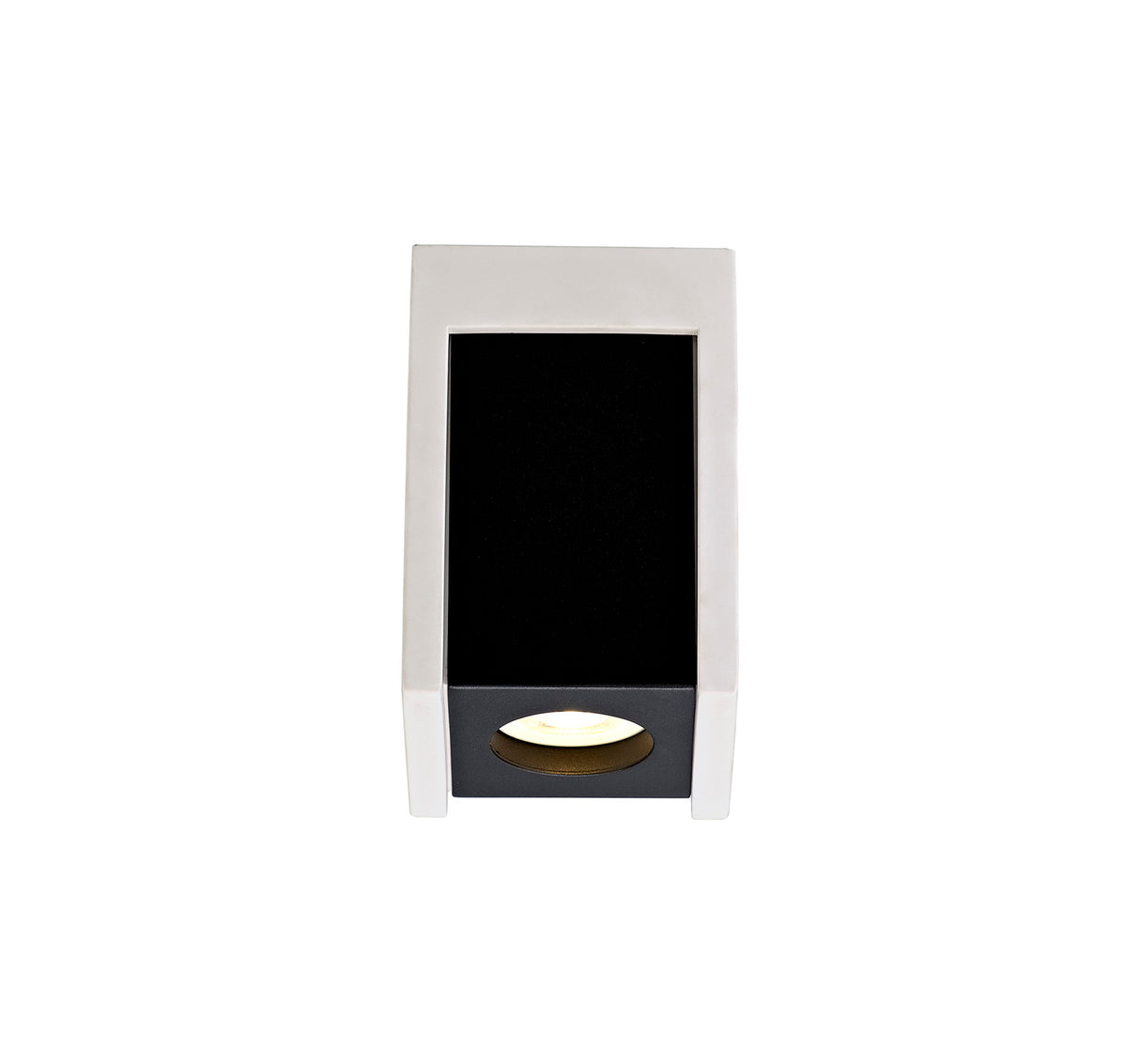 ITA9317 Itan Square Ceiling 1 Light in a White Paintable Finish