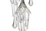 ITO6587 Itonda Pendant Round 3 Light in a Chrome/Clear Finish