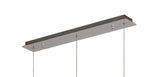 ITO9587 Itonda Pendant Bar 3 Light in a Chrome/Clear Finish