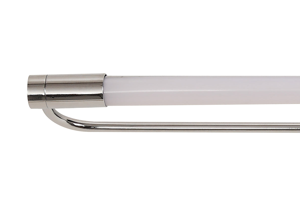 JAY9807 Jayban Wall Lamp 14W LED IP44 in a Chrome/Opal White Finish, Suitable for Bathrooms