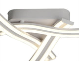 JUP3907 Jupit Ceiling 40W LED in a White/Opal White Finish