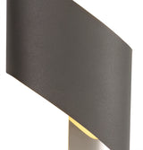 KAL0138 Kalau Small Wall Lamp 8W LED in a Anthracite/Chrome Finish