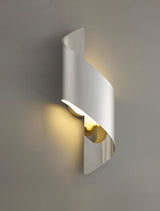 KAL1307 Kalau Small Wall Lamp 8W LED in a Silver/Chrome/Frosted Finish