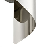 KAL1307 Kalau Small Wall Lamp 8W LED in a Silver/Chrome/Frosted Finish