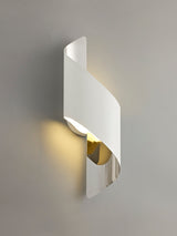 KAL2307 Kalau Small Wall Lamp 8W LED in a White/Chrome/Frosted Finish