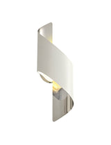 KAL2307 Kalau Small Wall Lamp 8W LED in a White/Chrome/Frosted Finish