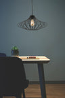 KAN9107 Kang Pendant 1 Light in a Matt Black Finish