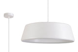 KAR8957 Karaka Pendant 1 Light in a Gloss White Finish