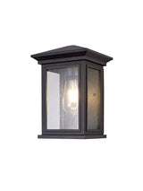 KEI2657 Keid Wall Lamp 1 Light IP54 Indoor/Outdoor Use in a Anthracite/Clear Finish