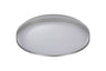 KIT2677 Kitalpha 48cm Ceiling 36W LED IP44 in a Silver/White Finish, Suitable for Bathrooms