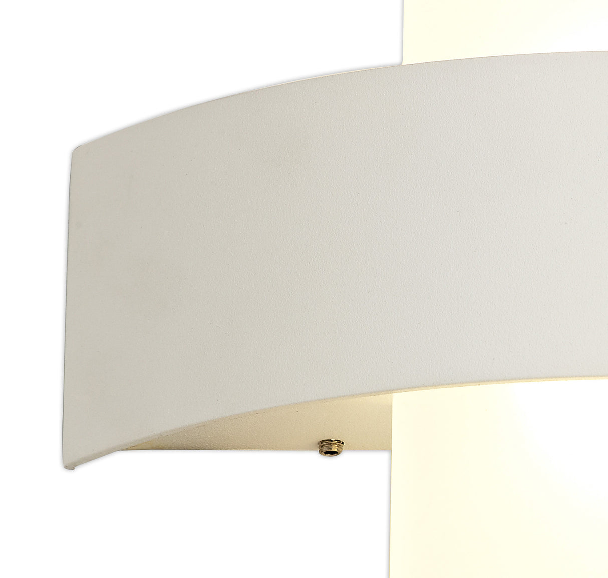 LIL5027 Lilli Wall Lamp 10W LED IP54 Indoor/Outdoor Use in a Sand White/Frosted Finish