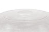 LOU0608 Louis Round 26.5cm Prismatic Effect Glass Lampshade in a Clear Finish