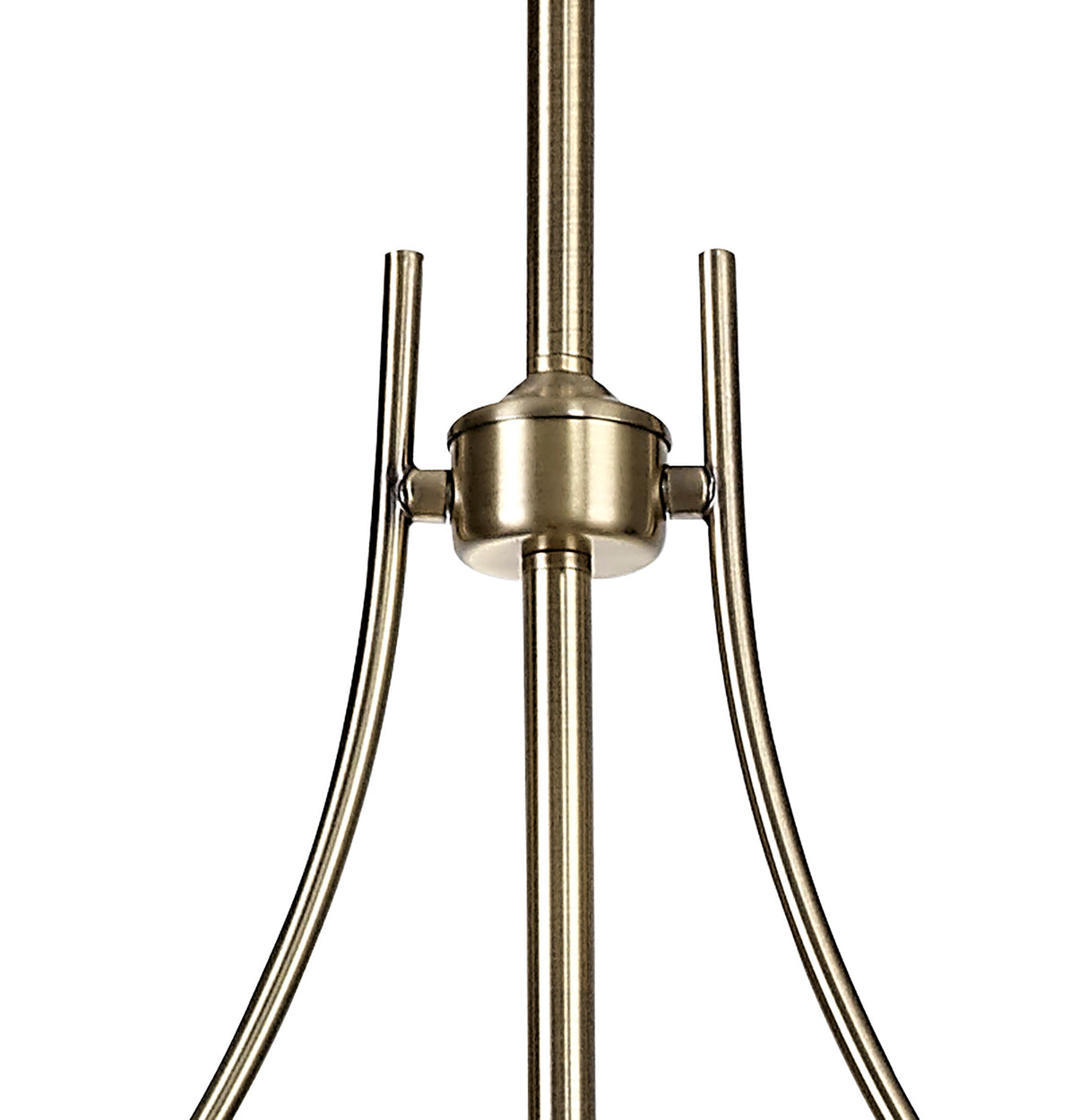 LOU3218 Louis Pendant 3 Light in a Antique Brass Finish