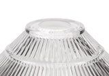 LOU3508 Louis Cone 30cm Glass Lampshade in a Clear Finish