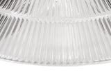 LOU3508 Louis Cone 30cm Glass Lampshade in a Clear Finish