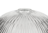 LOU4508 Louis Dome 30cm Glass Lampshade in a Clear Finish