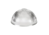 LOU4508 Louis Dome 30cm Glass Lampshade in a Clear Finish