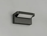 LUC4817 Lucasan Wall Lamp 10W LED IP54 Indoor/Outdoor Use in a Graphite Black Finish